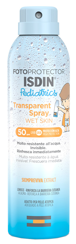 FOTOPROTECTOR PED TRASPARENT SPRAT SPF50 250 ML - pharmaonline24.it