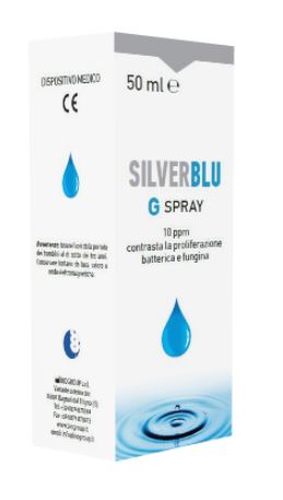 SILVER BLU G SPRAY VIA ORALE CONTRASTA LA PROLIFERAZIONE BATTERICA E FUNGINA 50 ML - pharmaonline24.it