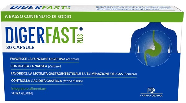 DIGERFAST PLUS 30 CAPSULE - pharmaonline24.it