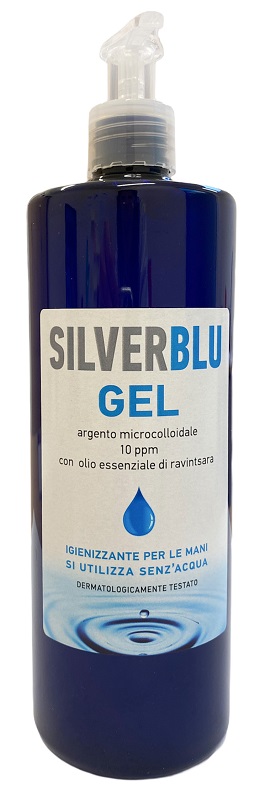 SILVER BLU GEL IGIENIZZANTE MANI 500 ML - pharmaonline24.it