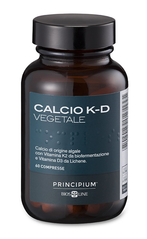 PRINCIPIUM CALCIO K D VEGETALE 60 COMPRESSE - pharmaonline24.it