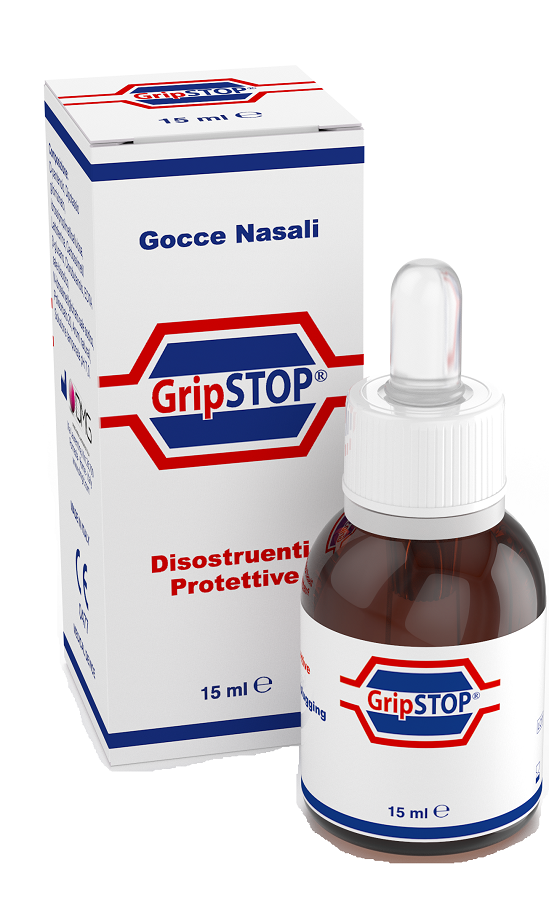 GOCCE NASALI GRIP STOP 15 ML - pharmaonline24.it