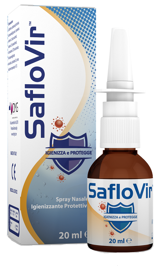 SAFLOVIR SPRAY NASALE IGIENIZZANTE PROTETTIVO 20 ML - pharmaonline24.it
