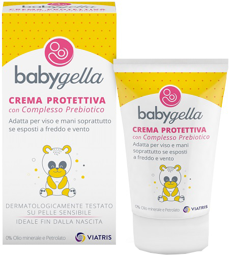 BABYGELLA PREBIOTIC CREMA PROTETTIVA VISO E MANI 50 ML - pharmaonline24.it