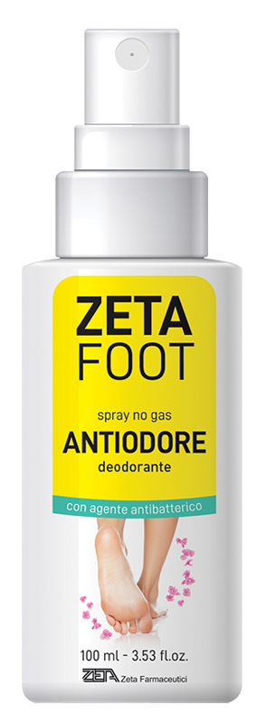 ZETAFOOT SPRAY ANTIODORE 100 ML - pharmaonline24.it