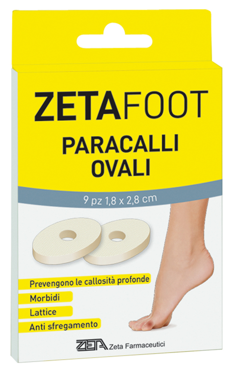 ZETAFOOT PARACALLO OVALE LATTICE 9 PEZZI - pharmaonline24.it