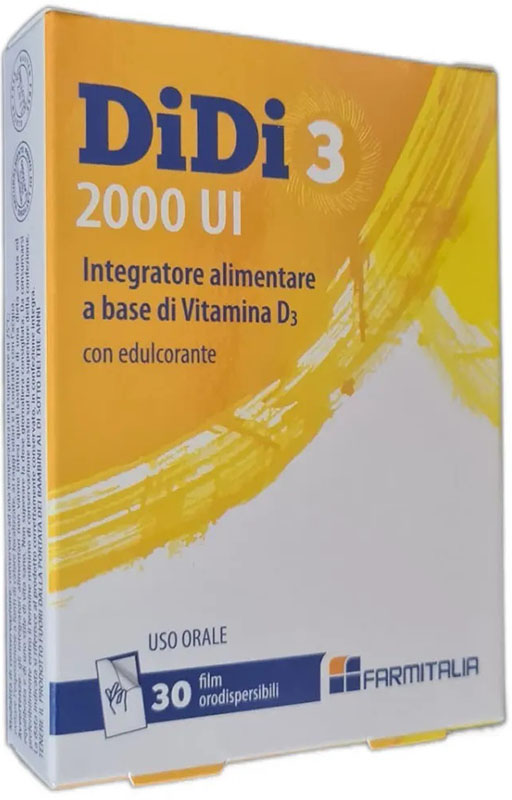 DIDI3 2000 UI 30 FILM ORODISPERSIBILI - pharmaonline24.it