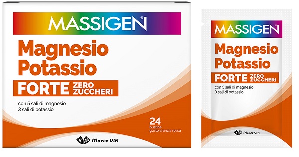 MAGNESIO POTASSIO FORTE ZERO ZUCCHERO 24 BUSTINE - pharmaonline24.it