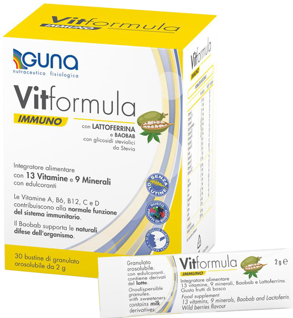 VITFORMULA IMMUNO 30 STICK DA 2 G - pharmaonline24.it