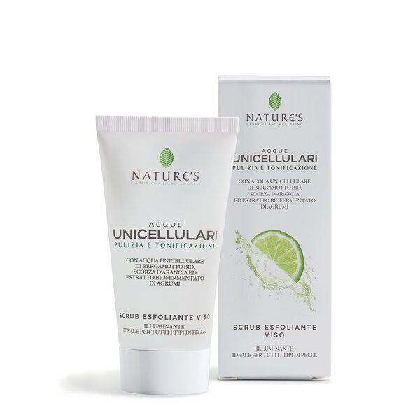 ACQUE UNICELLULARI SCRUB ESFOLIANTE VISO 50 ML NATURE'S - pharmaonline24.it