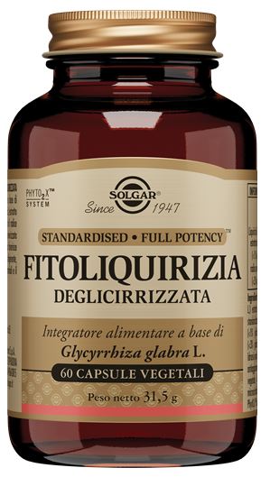FITOLIQUIRIZIA DEGLICIRIZZATA 60 CAPSULE VEGETALI - pharmaonline24.it