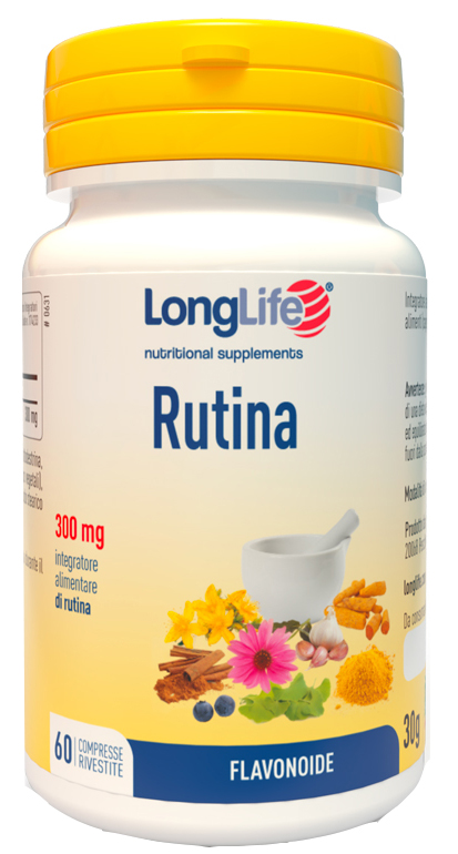 LONGLIFE RUTINA 300 MG 60 COMPRESSE RIVESTITE - pharmaonline24.it