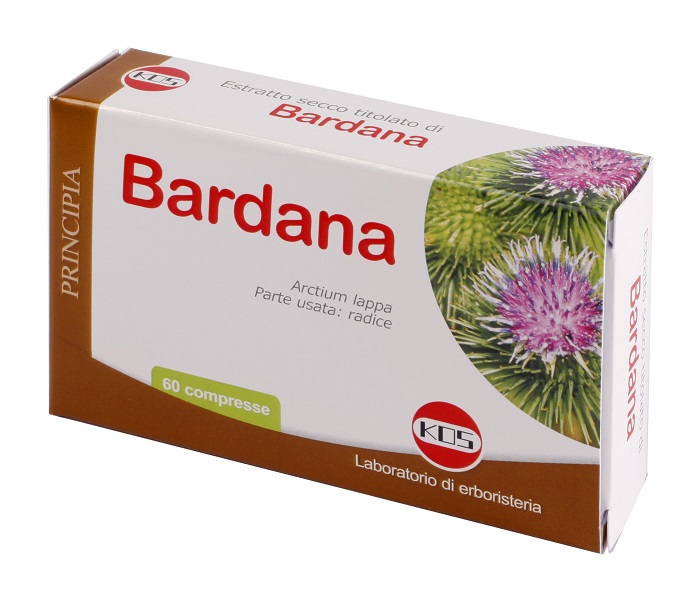 BARDANA ESTRATTO SECCO TITOLATO AL 20% DI INULINA 60 COMPRESSE - pharmaonline24.it