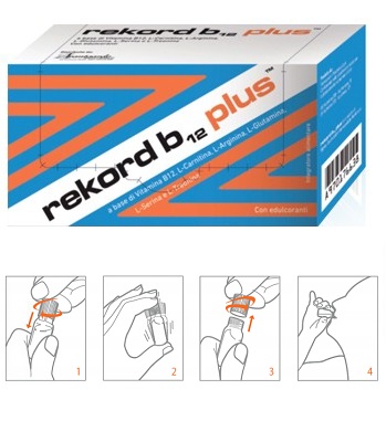 REKORD B12 PLUS 10 FLACONCINI 10 ML - pharmaonline24.it
