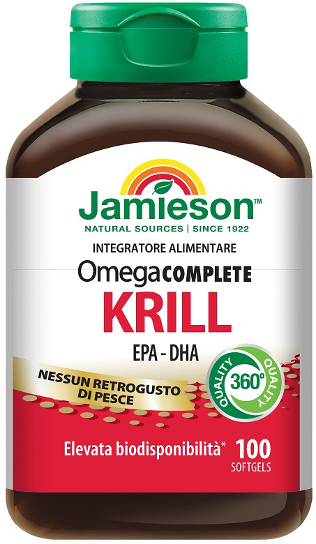 JAMIESON OMEGA COMPLETE PURE KRILL OIL 100 PERLE - pharmaonline24.it