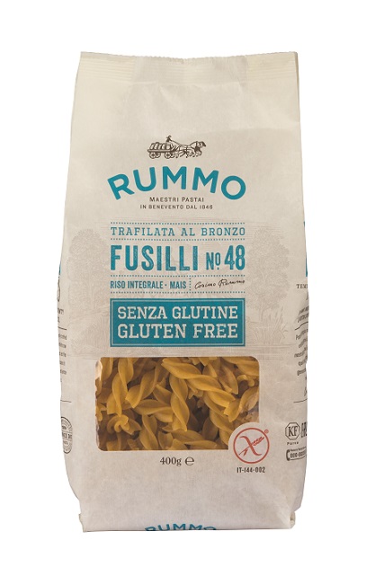RUMMO FUSILLI N48 DI RISO INTEGRALE E MAIS 400 G - pharmaonline24.it