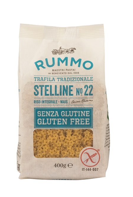 RUMMO STELLINE N22 RISO INTEGRALE E MAIS 400 G - pharmaonline24.it