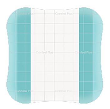 MEDICAZIONE SPECIALE ATTIVA TRASPARENTE CON IDROCOLLOIDE COMFEEL PLUS 10X10 CM 10 PEZZI - pharmaonline24.it