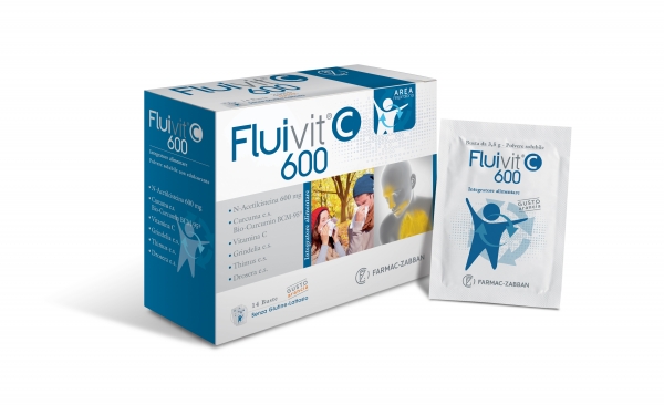 FLUIVIT C 600 14 BUSTINE - pharmaonline24.it