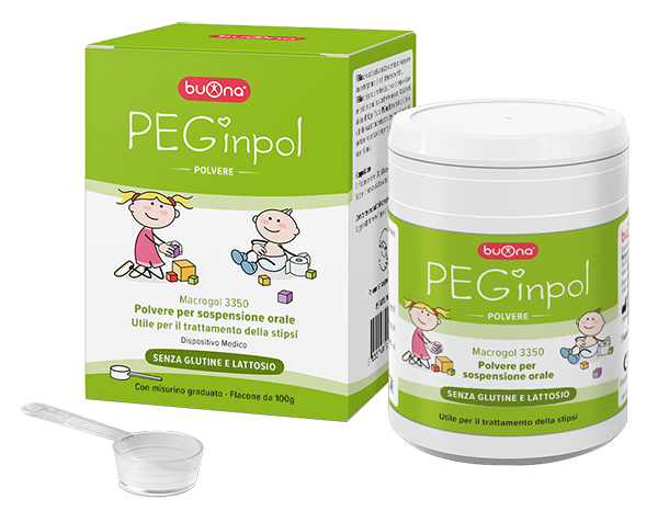 PEGINPOL MACROGOL 3350 SOSPENSIONE ORALE 100 G - pharmaonline24.it