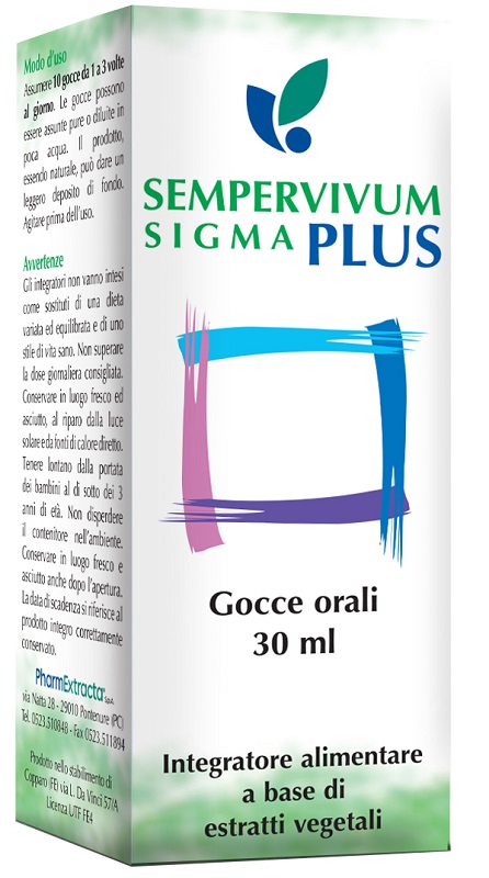 SEMPERVIVUM SIGMA PLUS 30 ML - pharmaonline24.it