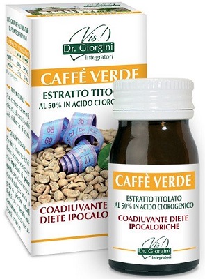 CAFFE' VERDE ESTRATTO TITOLATO 60 PASTIGLIE - pharmaonline24.it