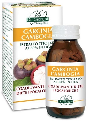 GARCINIA CAMBOGIA ESTRATTO TITOLATO 60% HCA 180 PASTIGLIE - pharmaonline24.it