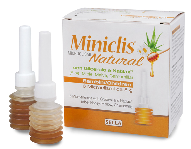 MINICLIS NATURAL MD BAMBINI 6 PEZZI - pharmaonline24.it
