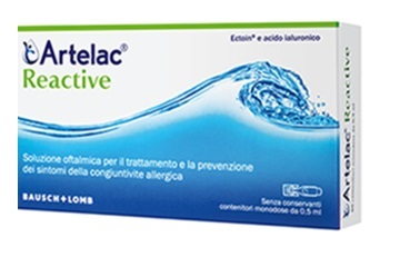ARTELAC REACTIVE SOLUZIONE OFTALMICA MONODOSE 10 UNITA' DA 0,5 ML - pharmaonline24.it