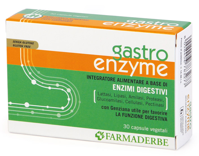 GASTRO ENZYME 30 CAPSULE VEGETALI - pharmaonline24.it