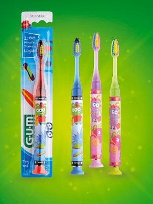 GUM LIGHT UP SPAZZOLINO  7-9 ANNI - pharmaonline24.it