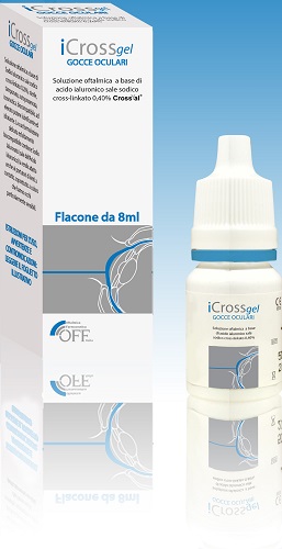 ICROSS GEL GOCCE OCULARI ACIDO IALURONICO CROSS-LINKATO 0,4% 8 ML - pharmaonline24.it