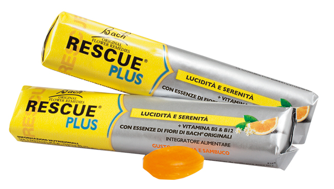 RESCUE ORIGINAL PLUS 10 CONFETTI AROMA ARANCIA E SAMBUCO - pharmaonline24.it