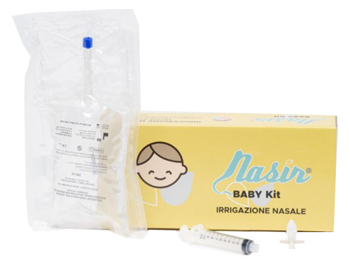 NASIR BABY SACCA 250 ML + 1  EROGATORE + 1 SIRINGA 10 ML - pharmaonline24.it