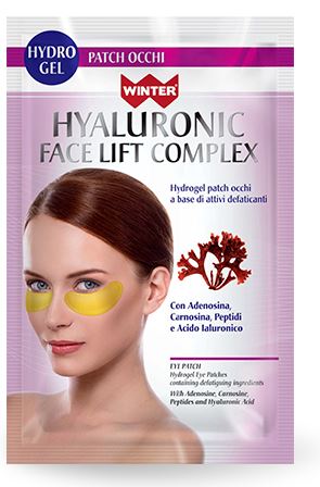 WINTER HYALURONIC FACE LIFT COMPLEX PATCH OCCHI RUGHE OCCHIAIE 2 PEZZI DA 1,5 G - pharmaonline24.it