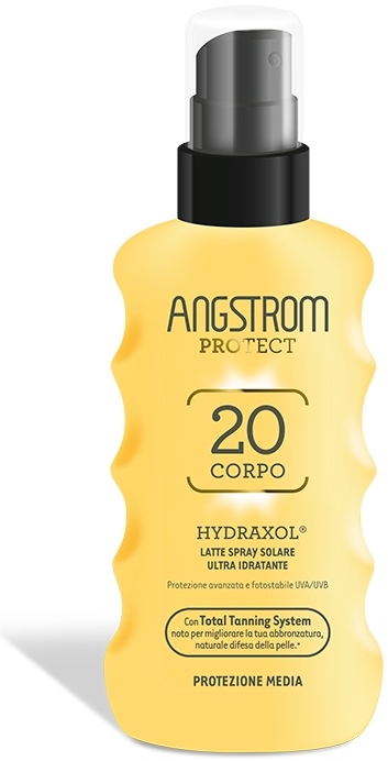 ANGSTROM PROTECT HYDRAXOL LATTE SPRAY SOLARE PROTEZIONE 20 175 ML - pharmaonline24.it