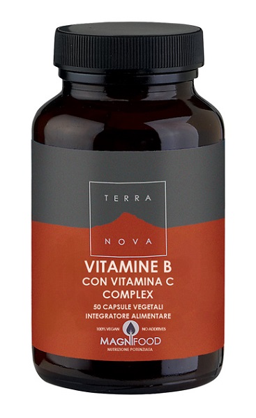 TERRANOVA COMPLESSO DI VITAMINE B CON VITAMINA C 50 CAPSULE - pharmaonline24.it