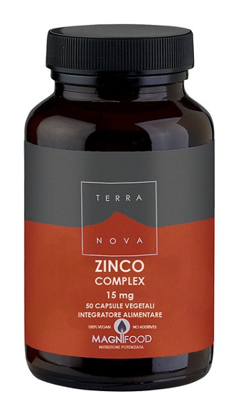 TERRANOVA COMPLESSO DI ZINCO 15 MG 50 CAPSULE - pharmaonline24.it