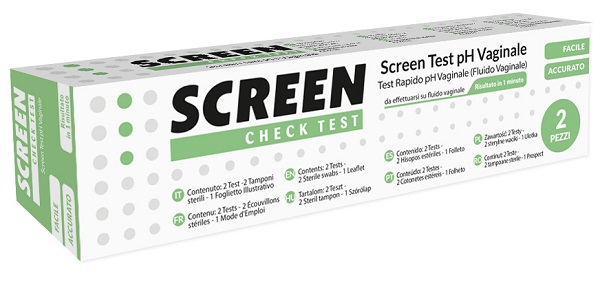 SCREEN TEST PH VAGINALE 2 PEZZI - pharmaonline24.it