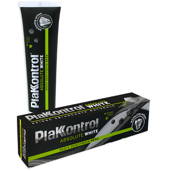 PLAKKONTROL ABSOLUTE WHITE DENTIFRICIO 75 ML - pharmaonline24.it