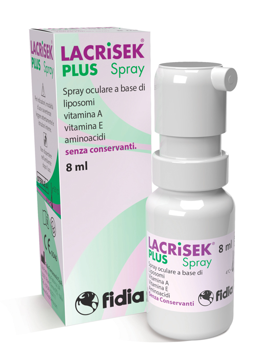 LACRISEK PLUS SPRAY SENZA CONSERVANTI SOLUZIONE OFTALMICA 8 ML - pharmaonline24.it