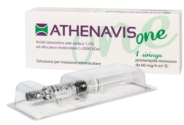 SIRINGA INTRA-ARTICOLARE ATHENAVIS ONE ACIDO IALURONICO 1,5% 4 ML - pharmaonline24.it