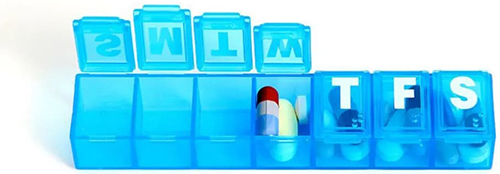 PORTAPILLORE SET MEDSTIMANALE MEDS - pharmaonline24.it
