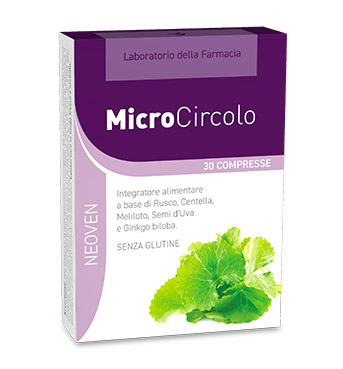 LABORATORIO DELLA FARMACIA MICROCIRCOLO 30 COMPRESSE LINEA NEOVEN - pharmaonline24.it