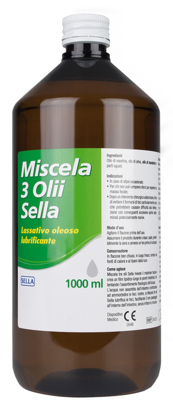 MISCELA 3 OLII LASSATIVO 1 LITRO MD - pharmaonline24.it