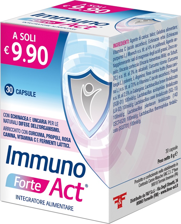 IMMUNO FORTE ACT 30 CAPSULE - pharmaonline24.it