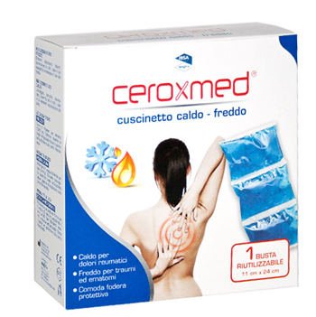 CUSCINETTO CALDO/FREDDO CEROXMED 11 X 24 CM 1 BUSTA - pharmaonline24.it