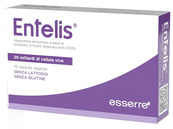 ENTELIS 15 CAPSULE VEGETALI - pharmaonline24.it