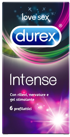 DUREX INTENSE ORGASMIC CONDOM 6 PEZZI - pharmaonline24.it