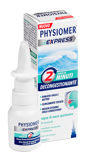 SPRAY NASALE PHYSIOMER EXPRESS SPRAY 20 ML - pharmaonline24.it